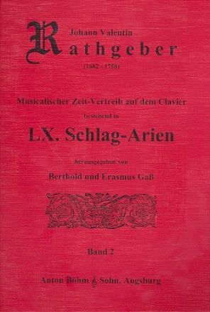 Musicalischer Zeitvertreib auf dem Clavier Band 2 60 Schlag-Arien (Nr.31-60)