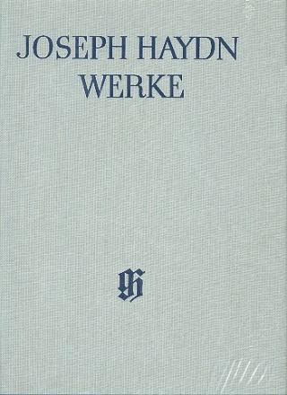 Joseph Haydn Werke Reihe 1 Band 3 Sinfonien 1761-1763