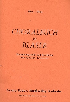 Choralbuch  fr Blser Flte / Oboe