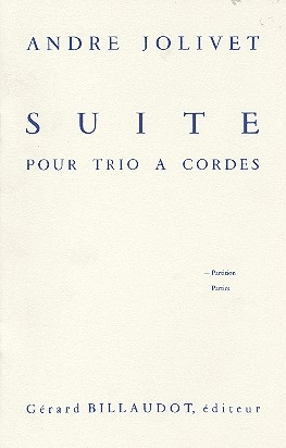 Suite pour violin, alto et violoncelle partition