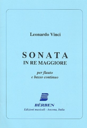 Sonata re maggiore per flauto e bc