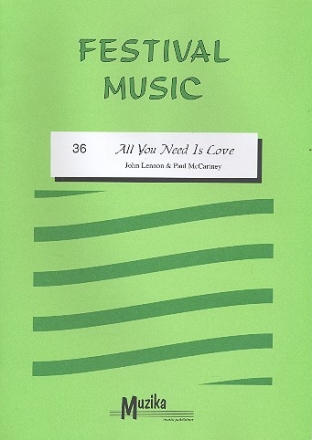 All you need is Love: for wind ensemble and percussion score and parts