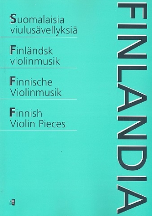 Finlandia Finnische Volksmusik fr Violine und Klavier