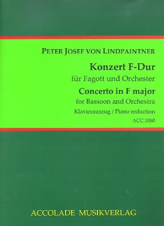 Konzert F-Dur fr Fagott und Orchester fr Fagott und Klavier
