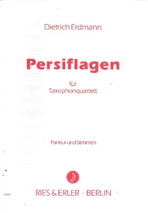 Persiflagen fr 4 Saxophone (SATB) Partitur und Stimmen