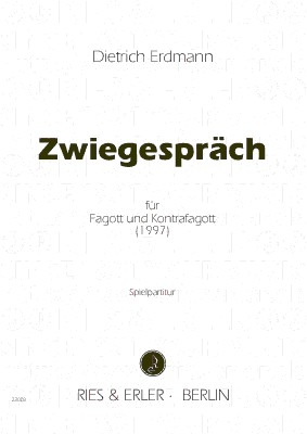 Zwiegesprch (1997) fr Fagott und Kontrafagott Spielpartitur