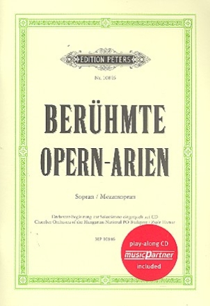 Berhmte Opern-Arien (+CD) fr Sopran / Mezzosopran (CD enthlt Orchesterbegleitung)