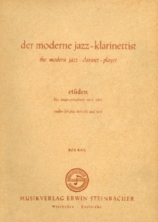 Der moderne Jazz-Klarinettist Etden fr Improvisation und Satz