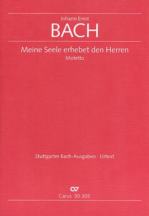 MEINE SEELE ERHEBET DEN HERREN FUER SOLI (SATB), GEM CHOR, 2VL, VA UND BC,  PARTITUR(DT/EN)