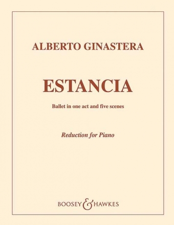 Estancia op. 8 fr Orchester Klavierauszug
