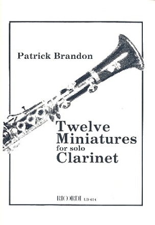 12 Miniatures for clarinet