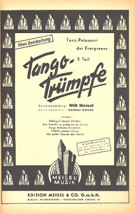 Tango-Trmpfe: fr Salonorchester