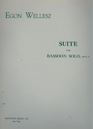 Suite op.77  for bassoon