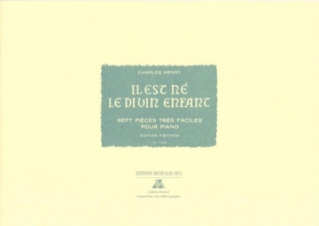 Il est ne le divin enfant 7 pices trs faciles pour piano