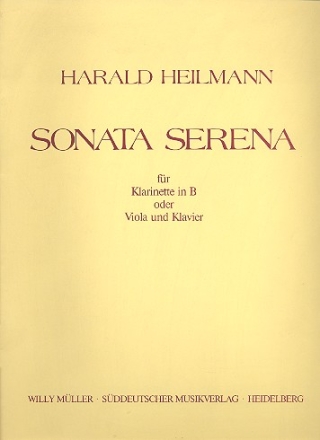 SONATA SERENA FUER B ODER VIOLA UND KLAVIER