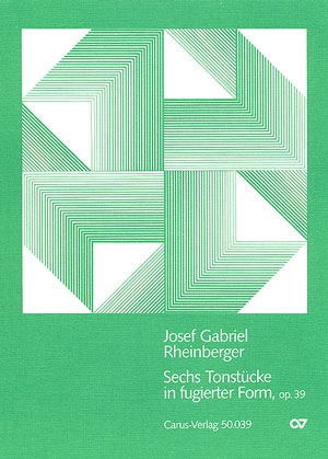 6 Tonstcke in fugierter Form op.39 fr Klavier