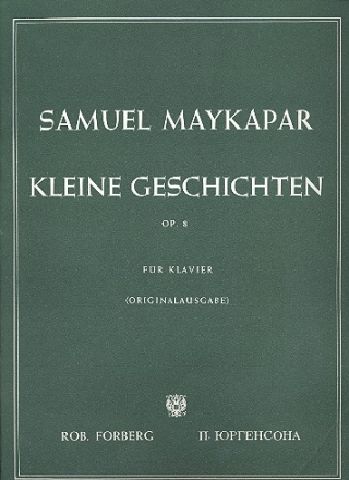 Kleine Geschichten op.8 fr Klavier