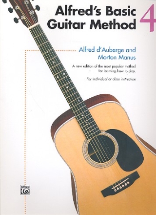 ALFRED'S BASIC GUITAR METHOD VOL.4 FOR CLASSICAL GUITAR D'AUBERGE, ALFRED