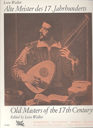 Alte Meister des 17. Jahrhunderts fr Gitarre