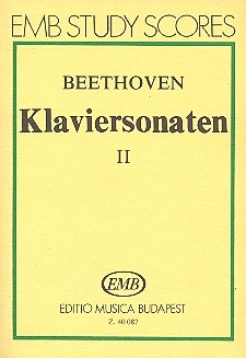 Sonaten Band 2 fr Klavier Studienpartitur