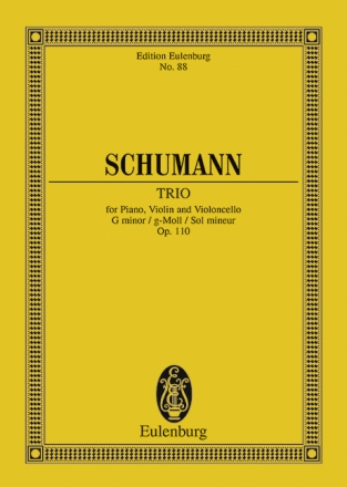 Trio g-Moll op.110 fr Violine, Cello und Klavier Studienpartitur