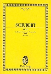 Adagio Es-Dur op.148 fr Violine, Violoncello und Klavier, Studienpartitur