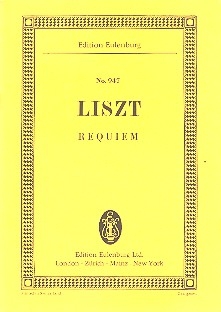 Requiem fr Mnnerchor und Orgel (Blser und Schlagwerk ad lib) Studienpartitur