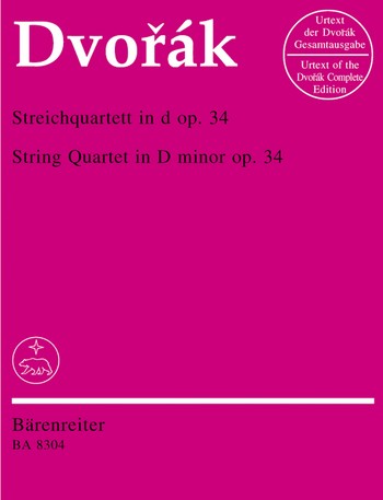 Streichquartett d-Moll op.34 Stimmen 