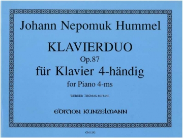 Klavierduo op.87 fr Klavier zu 4 Hnden