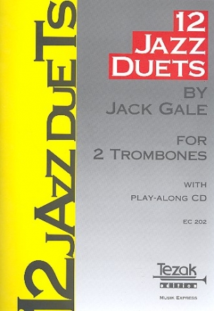 12 Jazz Duets (+CD) for 2 trombones
