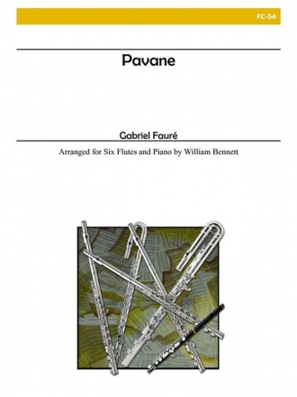 Pavane for 6 flutes and piano