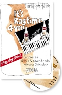 It's Ragtime 4 you (+CD) 6 Pieces for 4 and 2 Hands (2 Fassungen)