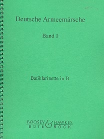 Deutsche Armeemrsche Band 1 Baklarinette in B