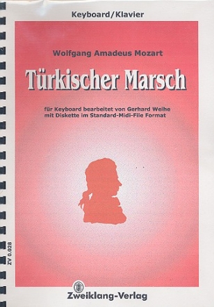 Trkischer Marsch aus KV331 (+Mididisc) fr Keyboard