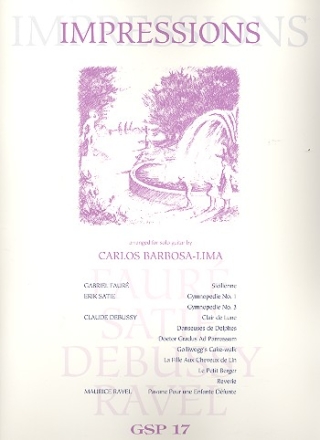 Impressions for guitar solo arranged for solo guitar by carlos barbosa-lima