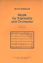 Musik fr Klarinette und Orchester op.41 (1942) fr Klarinette und Klavier