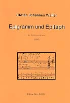 Epigramm und Epitaph (1997) fr Percussion solo