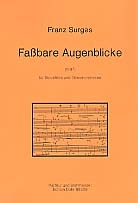 Fassbare Augenblicke fr Blockflte und Streicher Partitur und Stimmenset (Solo und 4-4-3-2-1)