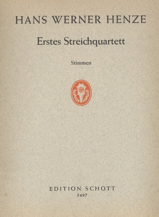 1. Streichquartett fr Streichquartett Stimmensatz