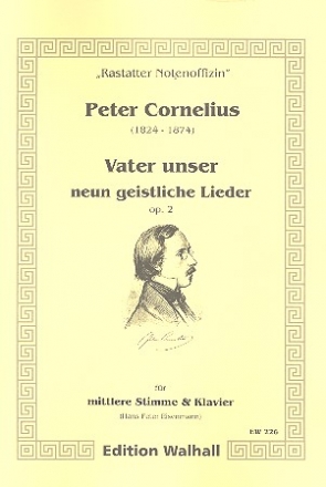 Vater unser op.2 9 geistliche Lieder fr mittlere Singstimme und Klavier