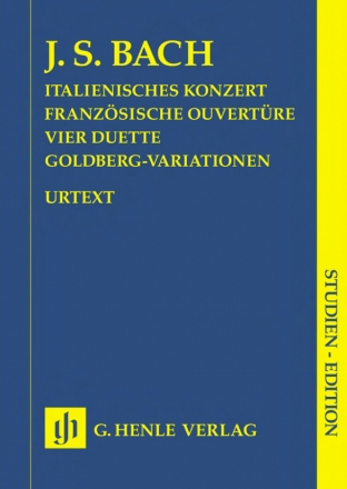 Italienisches Konzert, Franzsische Ouvertre, 4 Duette und Goldberg-Variationen fr Klavier