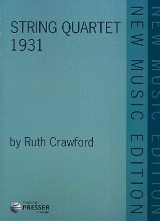 STRING QUARTET 1931,  SCORE V E R L A G S K O P I E