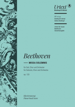 Missa solemnis op.123 fr Soli, Chor und Orchester Klavierauszug
