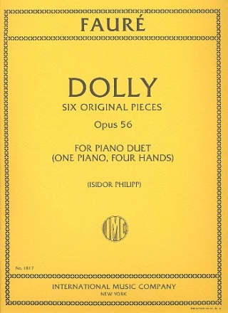 Dolly 6 original Pieces op.56 for piano 4 hands