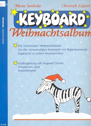 Keyboard Weihnachtsalbum fr alle einmanualigen Keyboards mit Begleitautomatik