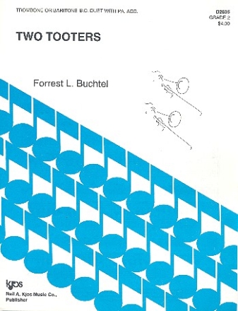 Two Tooters Trombone or baritone Bc duet and piano