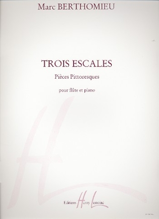 3 Escales pices pittoresques pour flte et piano