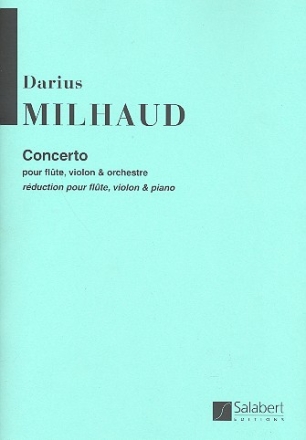 Concerto pour flte, violon et orchestre pour flte, violon et piano