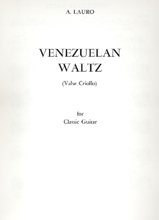 Venezuelan Waltz for guitar