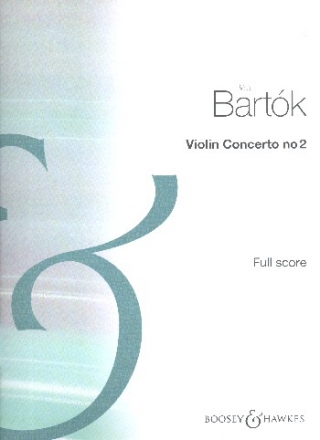 Concerto no.2 for violin and orchestra full score